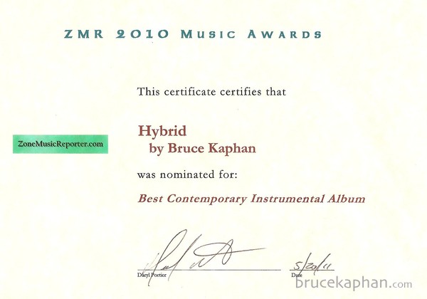 ZMR award